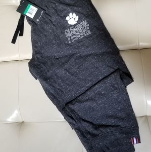 NWT Clemson capri lounge pants L XL